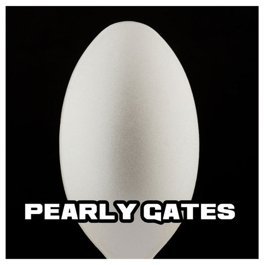 Turbo Dork Paints - Metallic Acrylic Paint 20ml Bottle - Pearly Gates