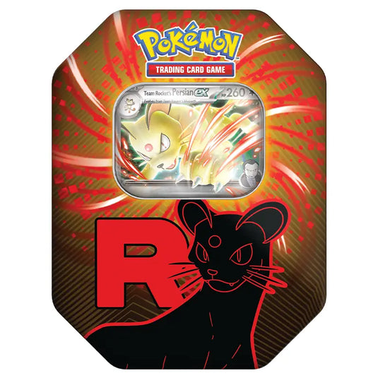 Pokemon - Scarlet & Violet - Team Rocket Tin - Team Rocket's Persian ex