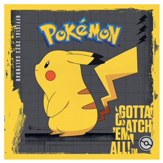 Danilo Calendar - Pokemon Square Wall Calendar 2023