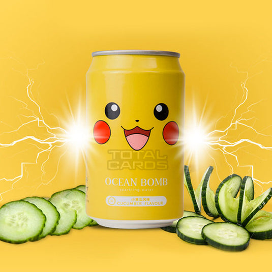 Ocean Bomb - Pokemon Pikachu - Cucumber Flavour Sparkling Water (355ml)