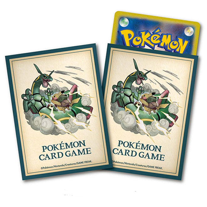 Pokemon - PIKACHU ADVENTURE Rayquaza - Card Sleeves (64 Sleeves) Pokemon - PIKACHU ADVENTURE Rayquaza - Card Sleeves (64 Sleeves)