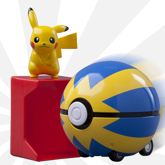 Pokemon - Catch 'n' Return Pokeball - Pikachu with Quick Ball
