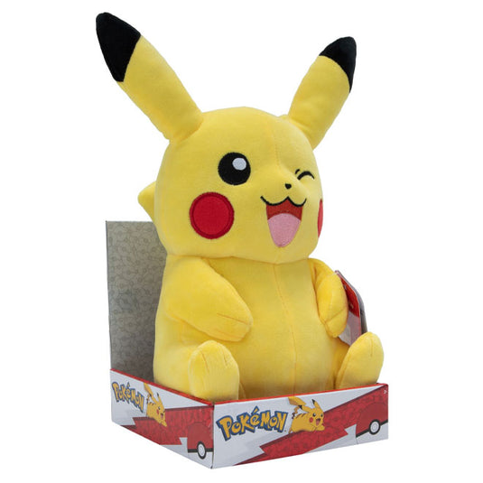 Pokemon - Plush - Pikachu (12 Inch) - Winking Pikachu