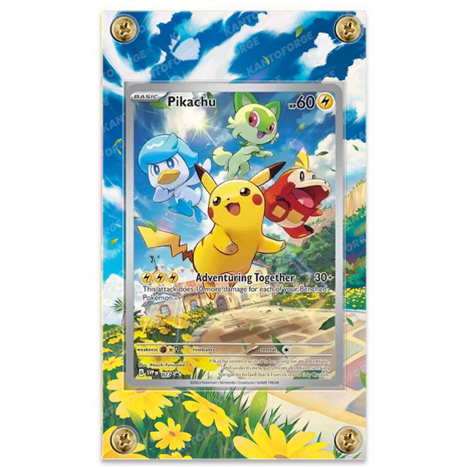 KantoForge - Extended Artwork Protective Card Display Case - Pokemon - KantoForge - Extended Artwork Protective Card Display Case - Pokemon -