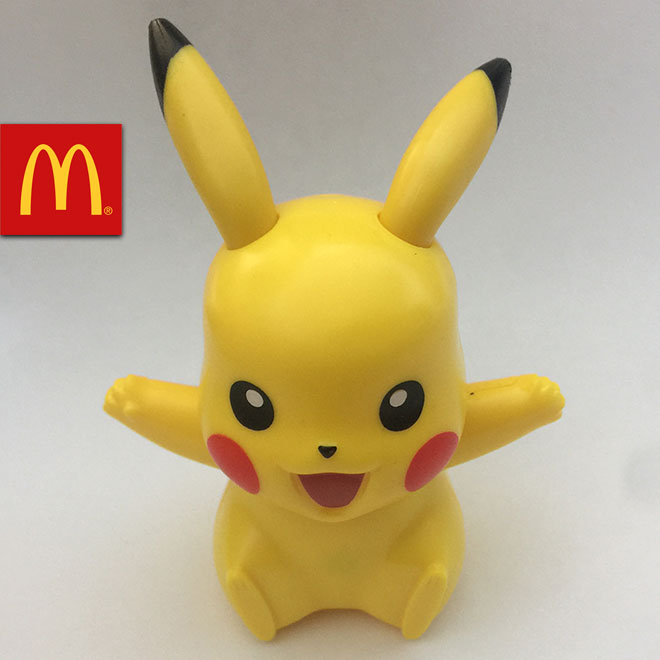 Pokemon - McDonalds 2018 Toy - Pikachu Pokemon - McDonalds 2018 Toy - Pikachu