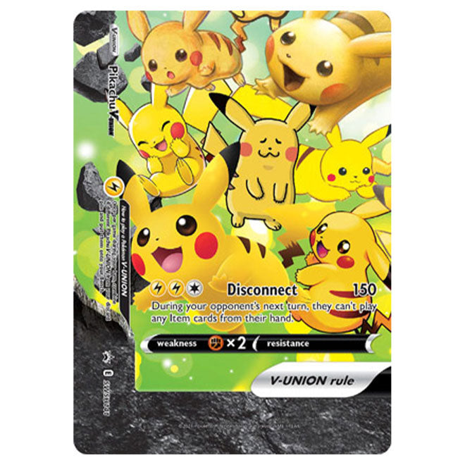 Pokemon - Sword & Shield - SWSH Black Star Promos - Pikachu V-UNION - Pokemon - Sword & Shield - SWSH Black Star Promos - Pikachu V-UNION -