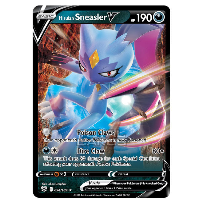 hisuian sneasel pokemon card value | Astral Radiance this item offers a spectacular aesthetic for a gallery The Cards Of Pokmon TCG:
