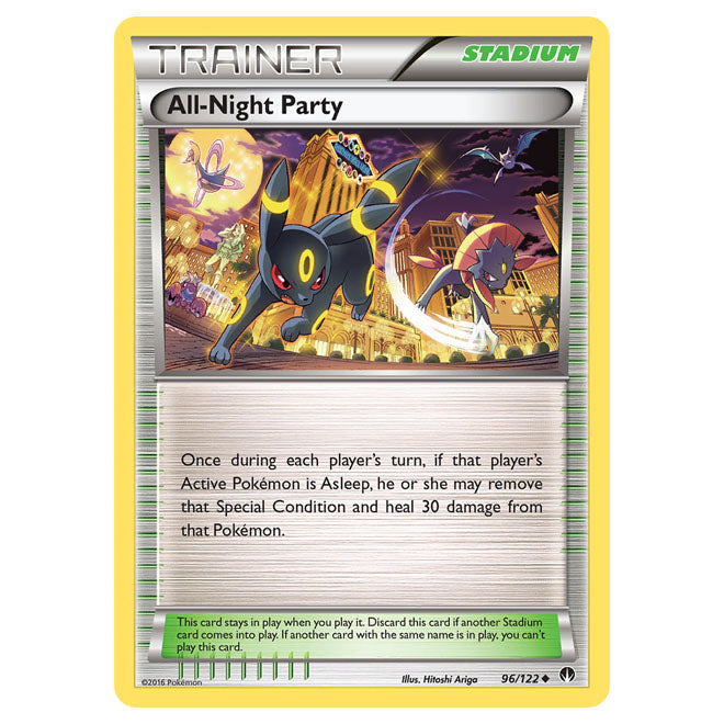 Pokemon - XY - BREAKpoint - All-Night Party - 96/122 Pokemon - XY - BREAKpoint - All-Night Party - 96/122