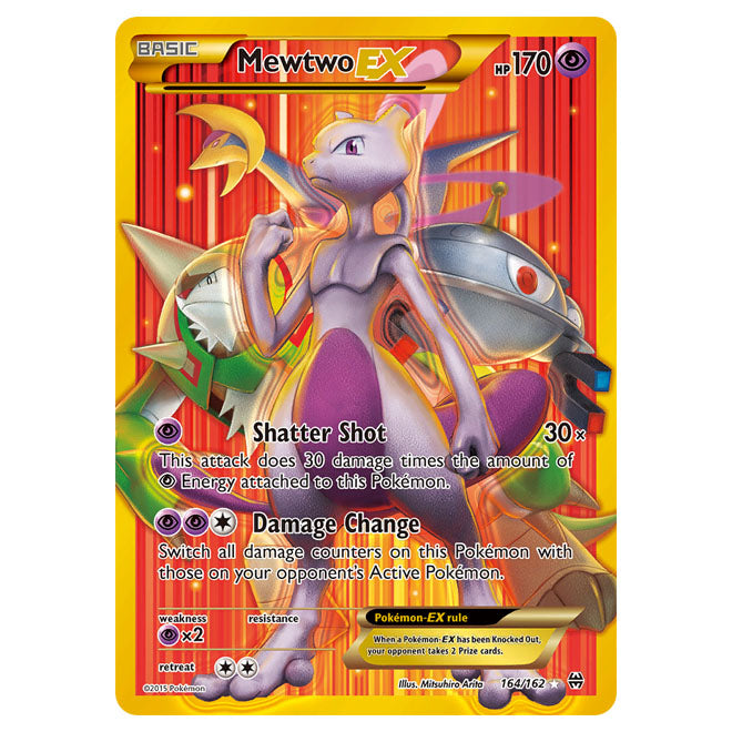 Pokemon - XY - BREAKthrough - Mewtwo-EX - 164/162 Pokemon - XY - BREAKthrough - Mewtwo-EX - 164/162