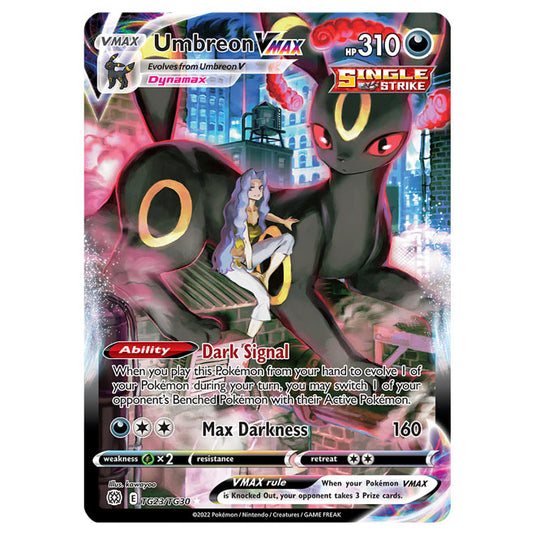 Pokemon - Sword & Shield - Brilliant Stars - Umbreon VMAX - TG23/TG30