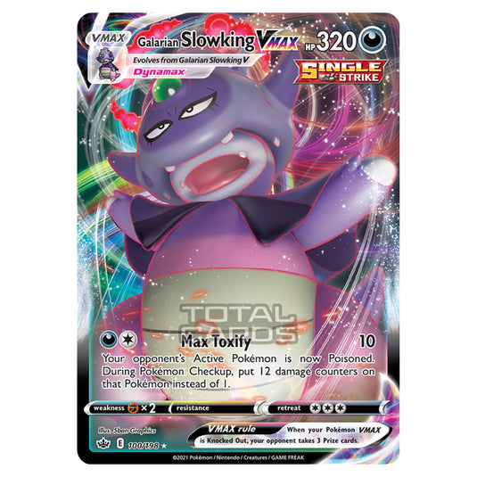 Pokemon - Sword & Shield - Chilling Reign - Galarian Slowking VMAX - 100/198