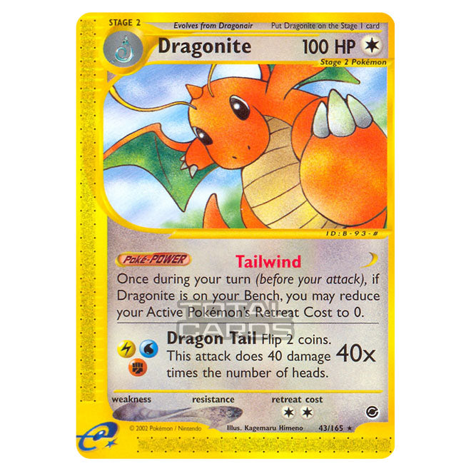 Pokemon - Expedition Base Set - Dragonite - 043/165 Pokemon - Expedition Base Set - Dragonite - 043/165
