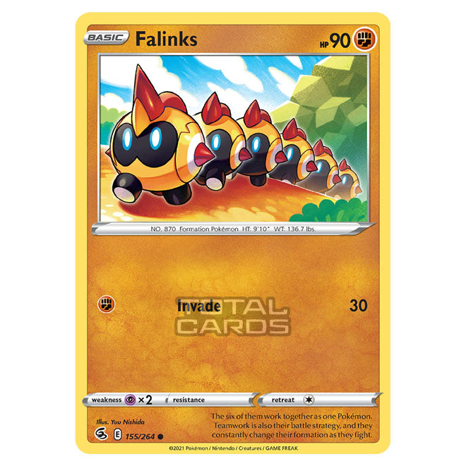 falinks pokemon card value Pokemon - Sword & Shield - Fusion Strike - Falinks