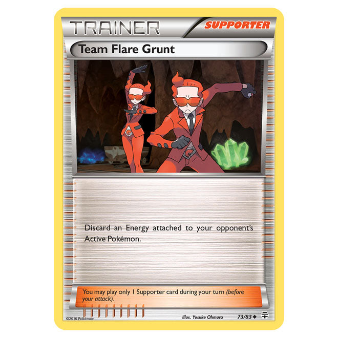 team flare pokemon cards POKEMON XY PHANTOM FORCES - TEAM FLARE TRAINER CARD - JAMMING NET 98/1