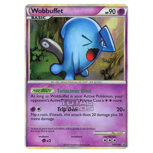 Pokemon - HeartGold & SoulSilver - HGSS Black Star Promos - Wobbuffet - HGSS04