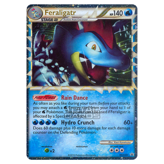 Pokemon - HeartGold & SoulSilver - HGSS Black Star Promos - Feraligatr - HGSS07
