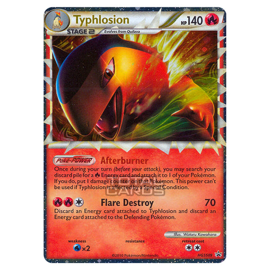 Pokemon - HeartGold & SoulSilver - HGSS Black Star Promos - Typhlosion - HGSS09