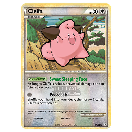 Pokemon - HeartGold & SoulSilver - HGSS Black Star Promos - Cleffa - HGSS12