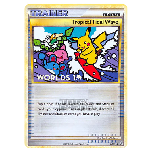Pokemon - HeartGold & SoulSilver - HGSS Black Star Promos - Tropical Tidal Wave - HGSS18