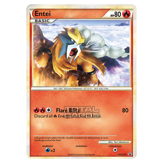 Pokemon - HeartGold & SoulSilver - HGSS Black Star Promos - Entei - HGSS20