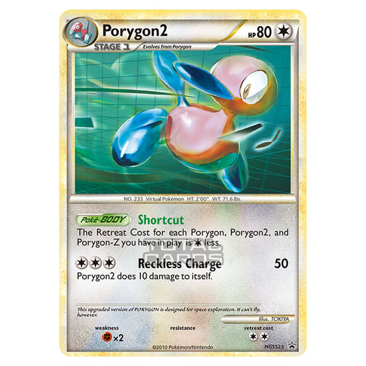 Pokemon - HeartGold & SoulSilver - HGSS Black Star Promos - Porygon2 - HGSS23