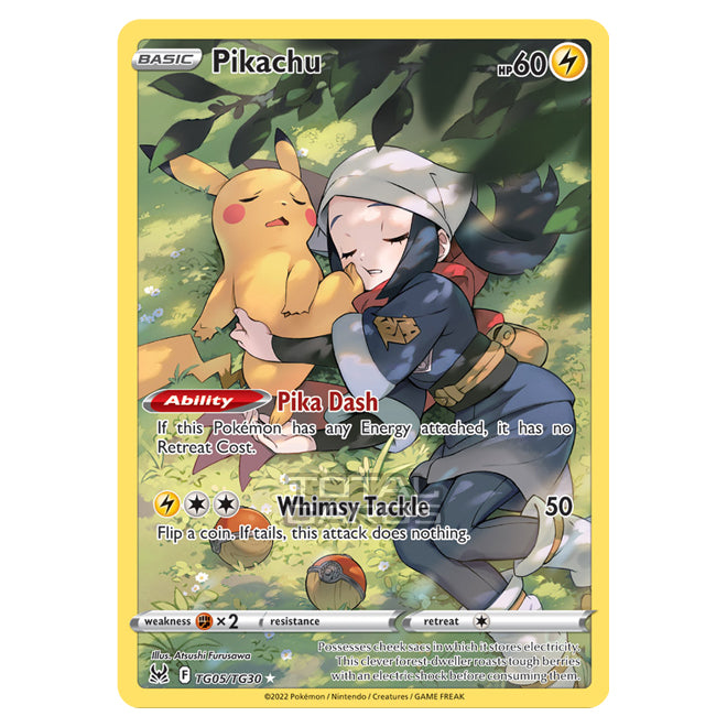 Pokemon - Sword & Shield - Lost Origin Trainer Gallery - Pikachu