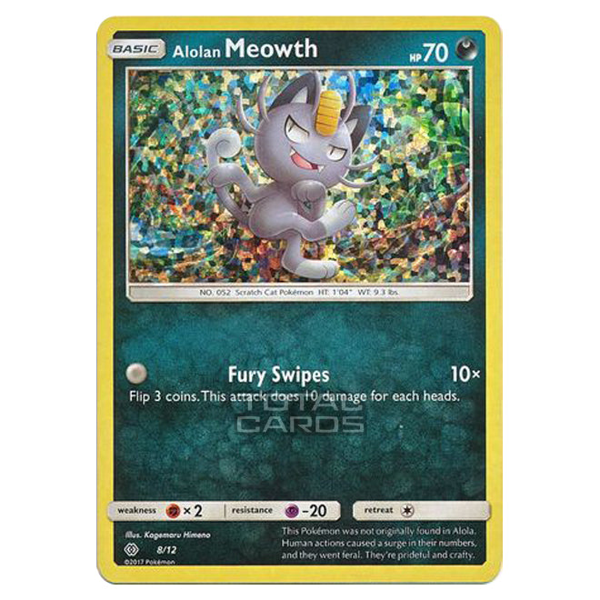 Pokemon - Other - McDonald's Collection 2017 - Alolan Meowth - 8/12 Pokemon - Other - McDonald's Collection 2017 - Alolan Meowth - 8/12