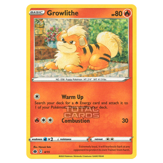 Pokemon - McDonald's Collection 2022 - Growlithe - 004/15