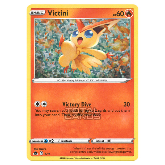 Pokemon - McDonald's Collection 2022 - Victini - 005/15
