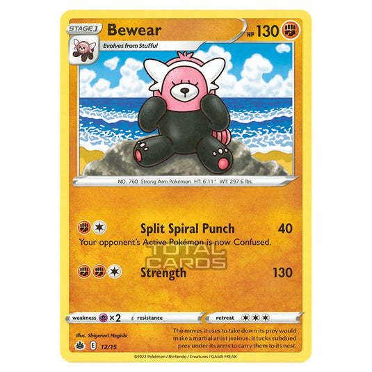 Pokemon - McDonald's Collection 2022 - Bewear - 012/15