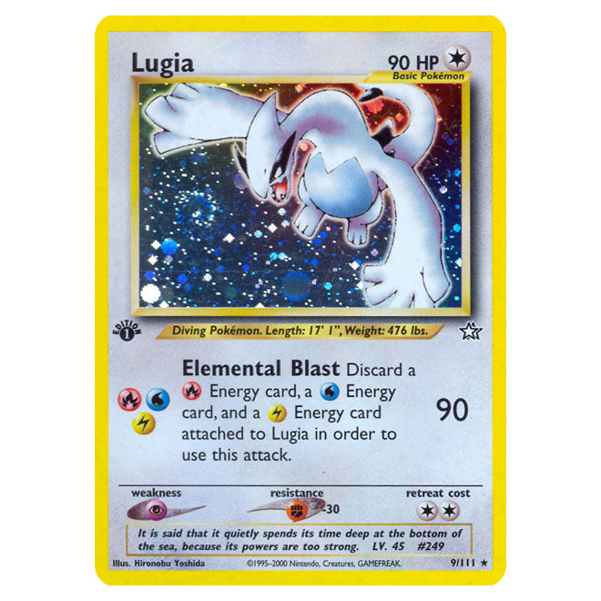 Pokemon - Neo - Neo Genesis - Lugia - 9/111 Pokemon - Neo - Neo Genesis - Lugia - 9/111