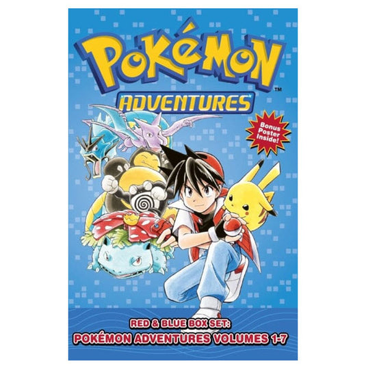 Pokemon Adventures - Red & Blue Box Set (Volumes 1-7)