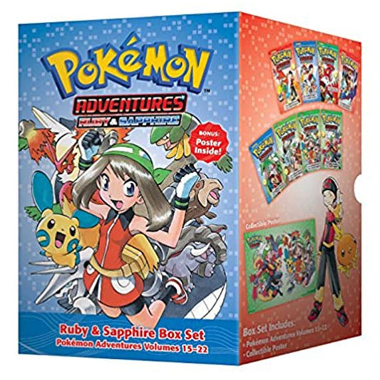 Pokemon Adventures - Ruby & Sapphire Box Set  (Volumes 15-22)