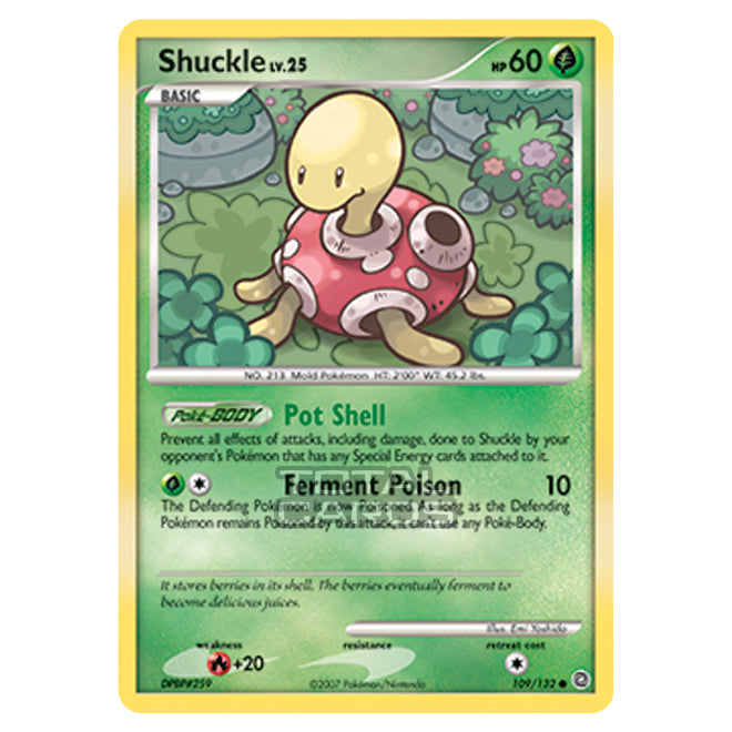 shuckle pokemon card Pokemon - Diamond & Pearl - Secret Wonders - Shuckle