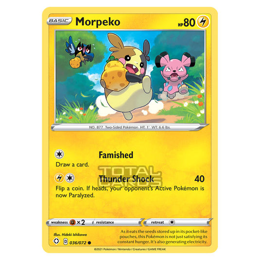 Pokemon - Sword & Shield - Shining Fates - Morpeko - 036/72