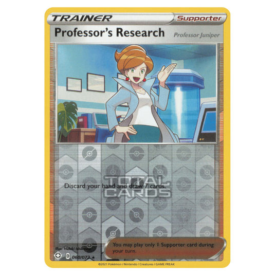 Pokemon - Sword & Shield - Shining Fates - Professor's Research - 060/72 - (Reverse Holo)