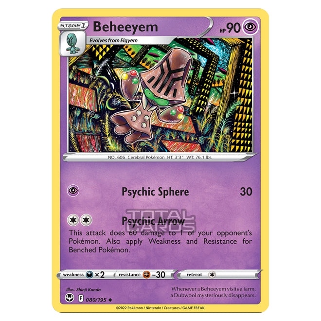 Pokemon - Sword & Shield - Silver Tempest - Beheeyem