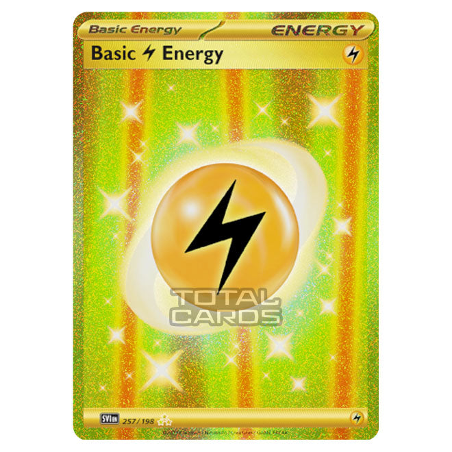 Pokemon - Scarlet & Violet - Base Set - Basic Lightning Energy - 257/1 Pokemon - Scarlet & Violet - Base Set - Basic Lightning Energy - 257/1