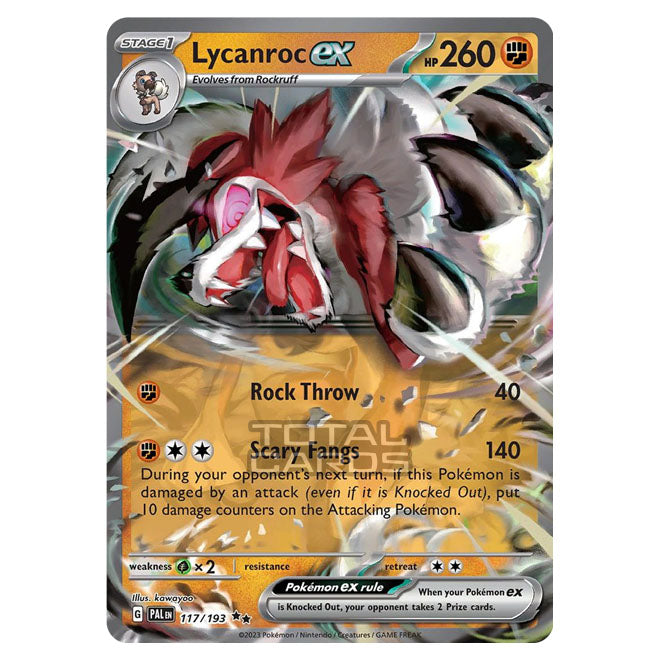 lycanroc ex pokemon card price Pokemon - Scarlet & Violet - Paldea Evolved - Lycanroc ex