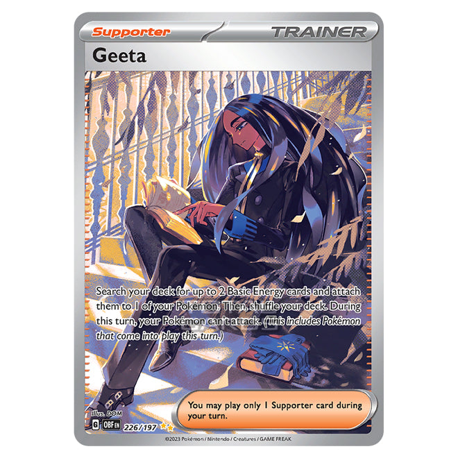 Pokemon - Scarlet & Violet - Obsidian Flames - Geeta