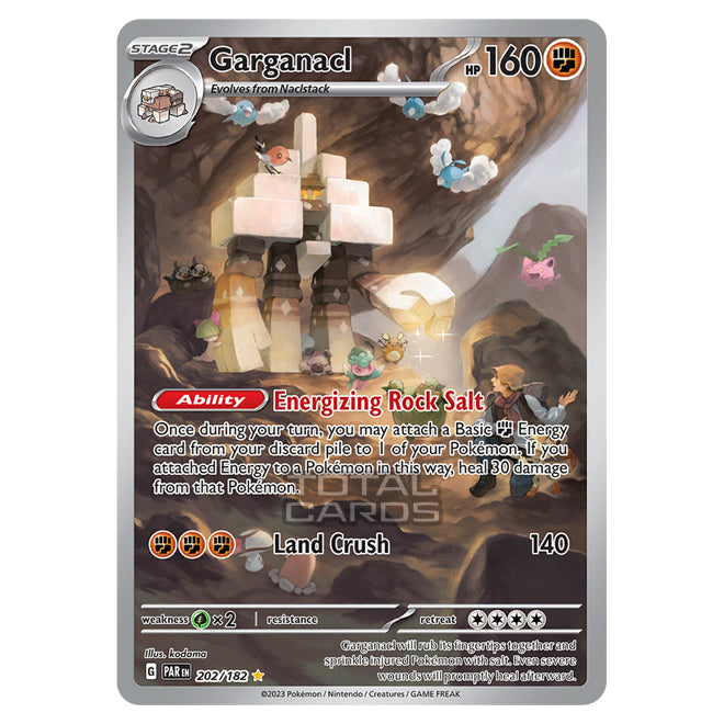 Pokemon - Scarlet & Violet - Paradox Rift - Garganacl - 202/182 Pokemon - Scarlet & Violet - Paradox Rift - Garganacl - 202/182