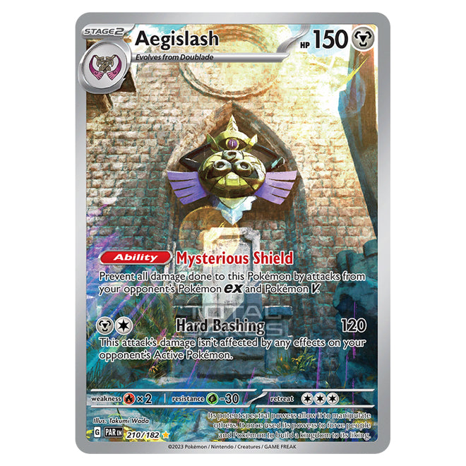 Pokemon - Scarlet & Violet - Paradox Rift - Aegislash - 210/182 Pokemon - Scarlet & Violet - Paradox Rift - Aegislash - 210/182