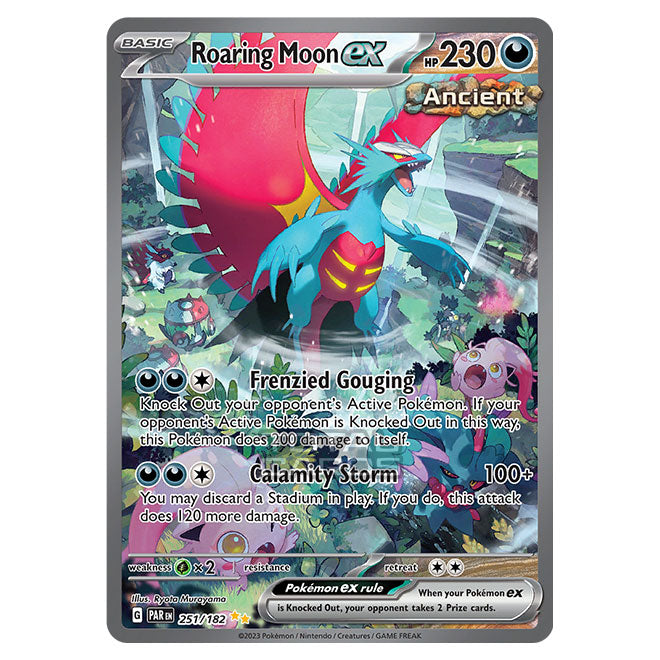 Pokemon - Scarlet & Violet - Paradox Rift - Roaring Moon ex