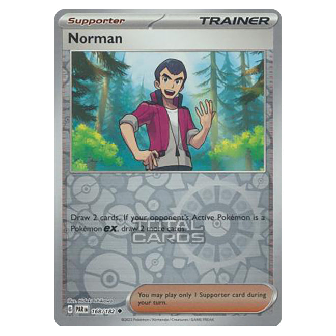 Pokemon - Scarlet & Violet - Paradox Rift - Norman - 168/182