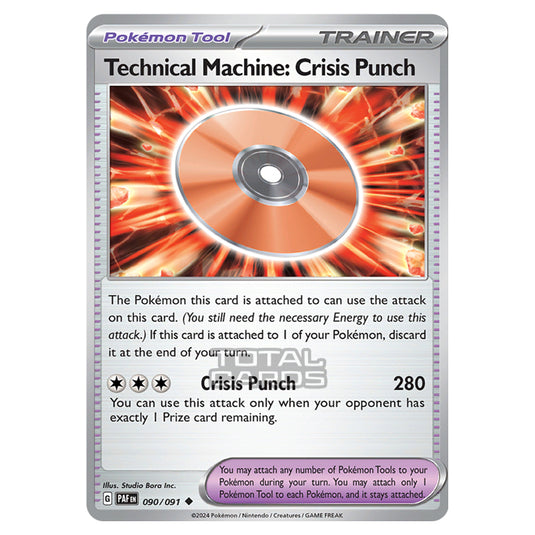 Pokemon - Scarlet & Violet - SV4.5 - Paldean Fates - Technical Machine: Crisis Punch - 090/91