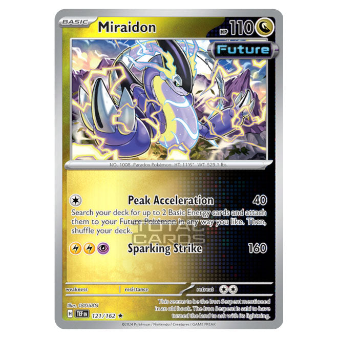 Pokemon - Scarlet & Violet - Temporal Forces - Miraidon - 121/162
