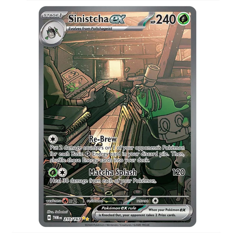 Pokemon - Scarlet & Violet - Twilight Masquerade - Sinistcha ex
