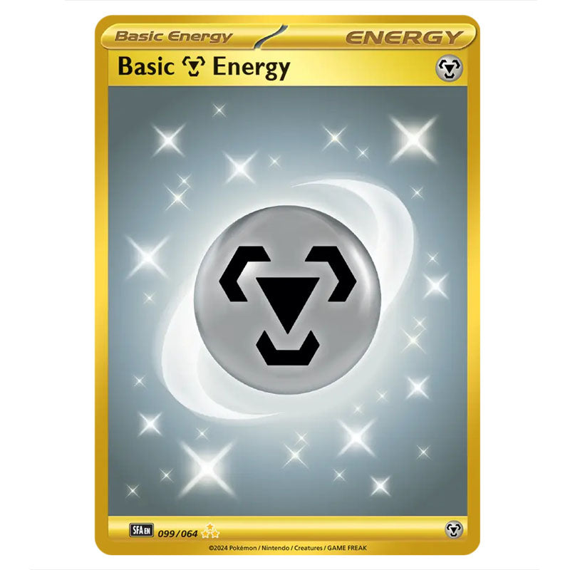 Pokemon - Scarlet & Violet - Shrouded Fable - Basic Metal Energy - 099 Pokemon - Scarlet & Violet - Shrouded Fable - Basic Metal Energy - 099