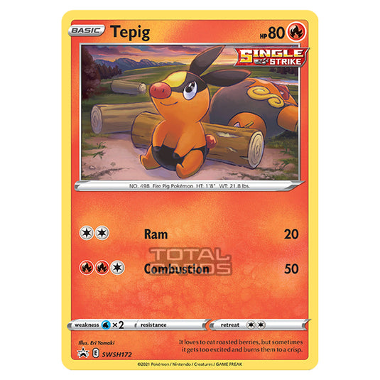 Pokemon - Sword & Shield - SWSH Black Star Promos - Tepig - SWSH172
