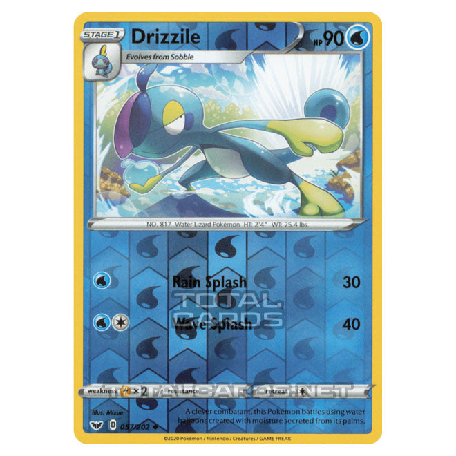 Pokemon - Sword & Shield - Base Set - Drizzile - 057/202